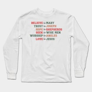 Christmas Jesus Quotes Long Sleeve T-Shirt